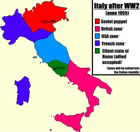 Italy but they didn't surrender in 1943... : r/imaginarymaps