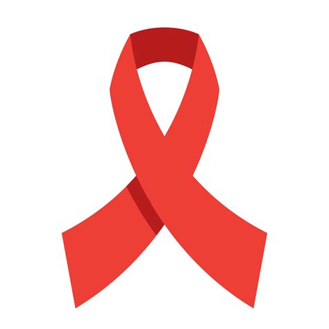 Red ribbon World AIDS Day Awareness ribbon - cancer symbol png download ...