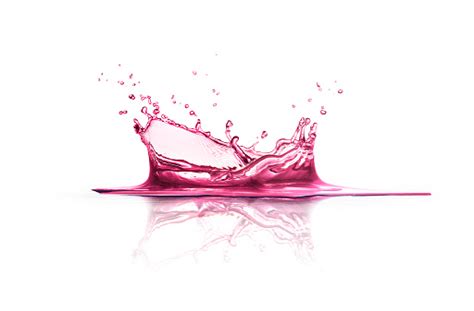 Pink Water Splash Stock Photo - Download Image Now - iStock