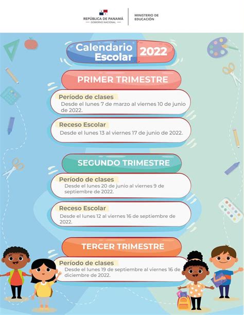 Calendario Escolar 2023 Meduca Panama - IMAGESEE