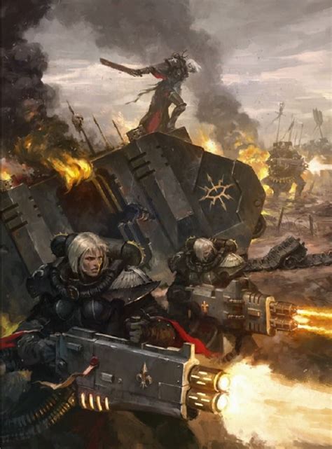 Just A Repost — wh40kartwork: Sisters Of Battle | Warhammer 40k artwork ...