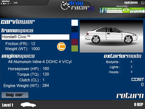 Drag Racer V3 Hacked (Cheats) - Hacked Free Games