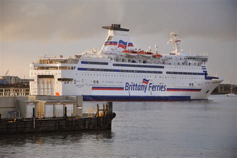 BRITTANY FERRIES: BRETAGNE at portsmouth