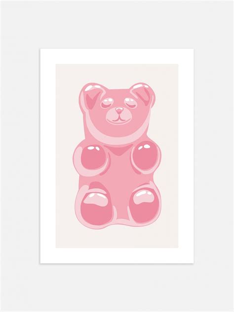 Gummy Bear Poster | Wall art prints, Art prints, Gummy bears