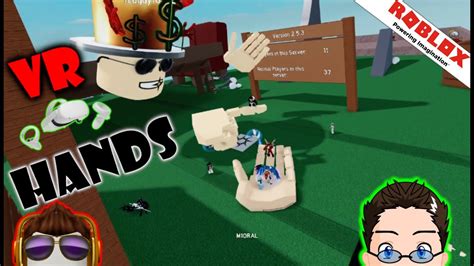 Roblox - VR Hands v2.5 w Jengle and Redguy - YouTube