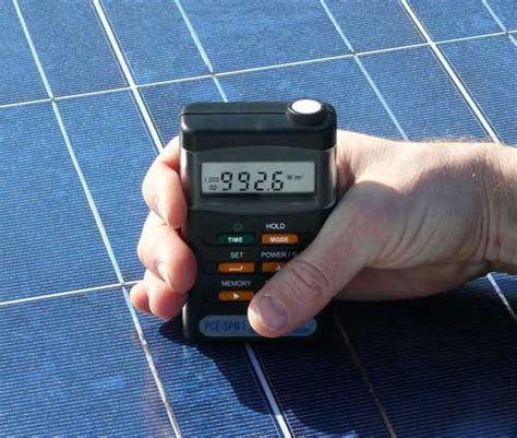 PCE-SPM 1 solar radiation meter