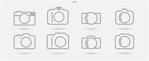 Camera Outline Vector Art, Icons, and Graphics for Free Download