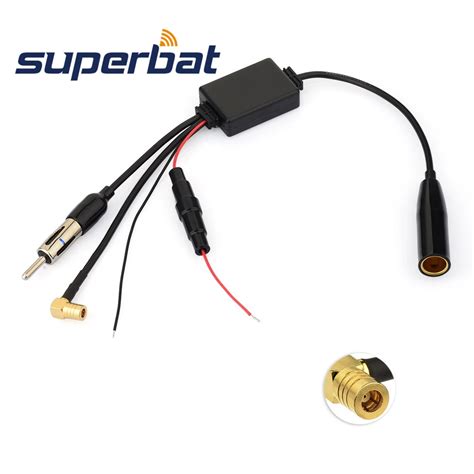 Superbat FM/AM to DAB/DAB+ Car Radio Aerial Antenna Converter Signal Splitter+Amplifier for Sony ...