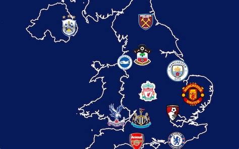 Every Premier League club's fans mapped - how local is your team's support? - Football