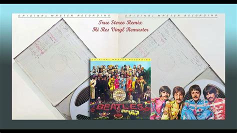 The Beatles - A Day In A Life - True Stereo Remix HiRes Vinyl Remaster ...