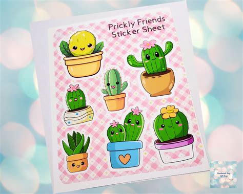 Cactus Stickers