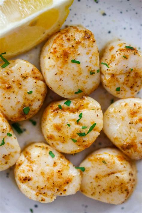 Easy Baked Scallops (low carb) - Cooked by Julie