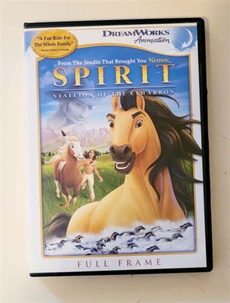 Spirit Stallion of the Cimarron DVD Family Adventure Animation 2002 USED 3716 - Etsy