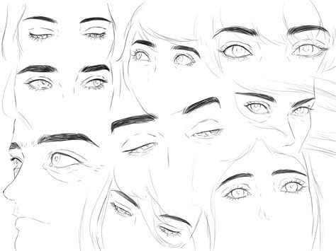 Anime Eyes Sketch Tutorial - With eyes as the most important part of a ...