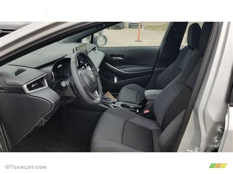 Black Interior 2020 Toyota Corolla SE Photo #136915636 | GTCarLot.com