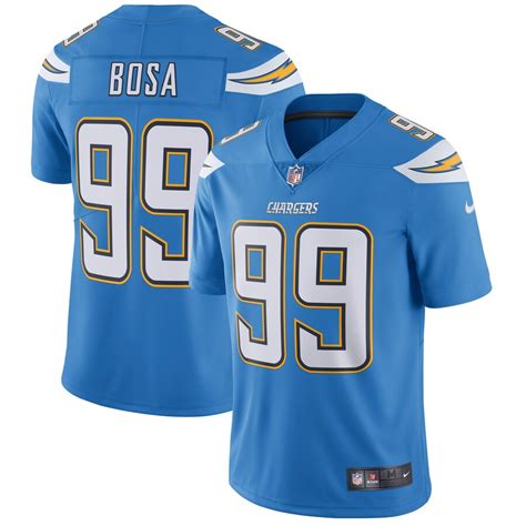 Men's Nike Joey Bosa Powder Blue Los Angeles Chargers Vapor Untouchable ...