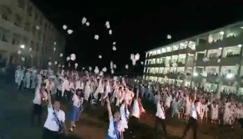 San Jose National High School Graduation Becomes The Most Viral Commencement Exercise