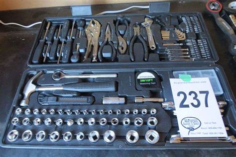 PITTSBURGH TOOL SET IN CASE LIKE NEW - McPherson Auction & Realty