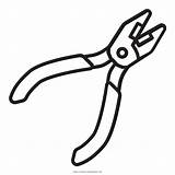 Alicate Pinzas Colorare Mewarnai Alicates Pliers Putih Pinze Hitam  sketch template