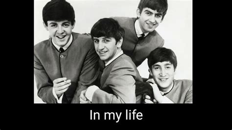 The beatles - In my life Chords - Chordify