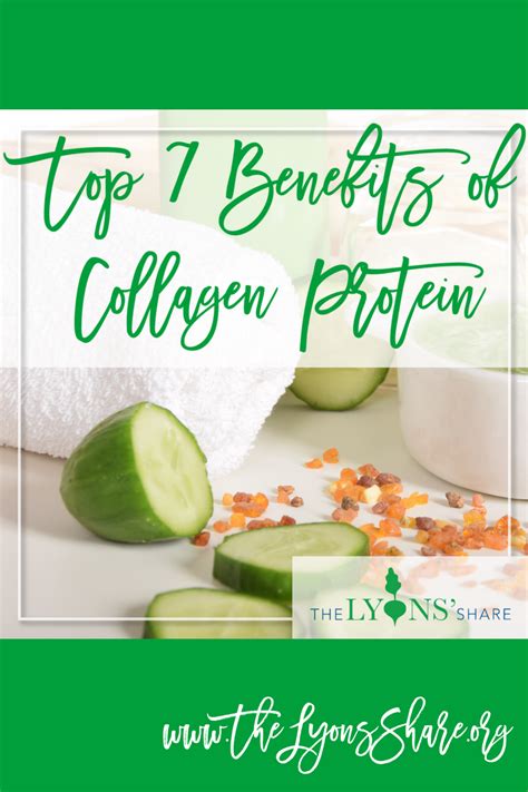 Top 7 Benefits of Collagen Protein! Collagen Benefits, Collagen Protein, Health And Nutrition ...