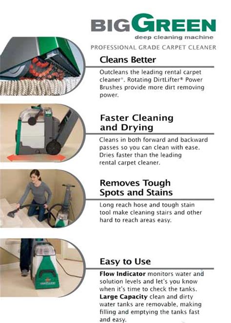 !44: Bissell Big Green Deep Cleaning Machine Professional Grade Carpet ...