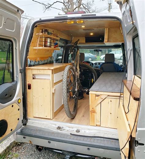 Van Ford Transit Connect Camper Conversion Plans