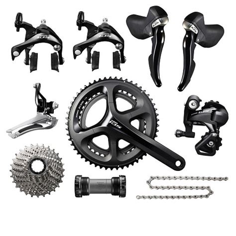 Shimano 105 Gear Set 11s Groupset (black) | USJ CYCLES - Bicycle Shop ...