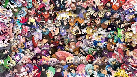 multi-anime board cover | Anime wallpaper, All anime characters, Anime ...