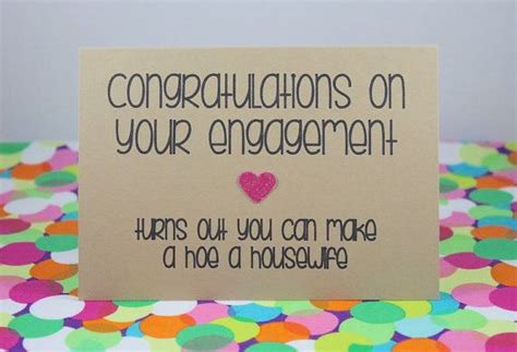 Funny engagement card Engagment card Funny Wedding Card: | Etsy | Funny ...