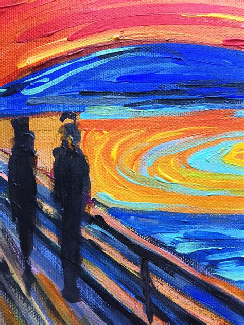 Edvard Munch The Scream Reproduction Hight Quality Original | Etsy