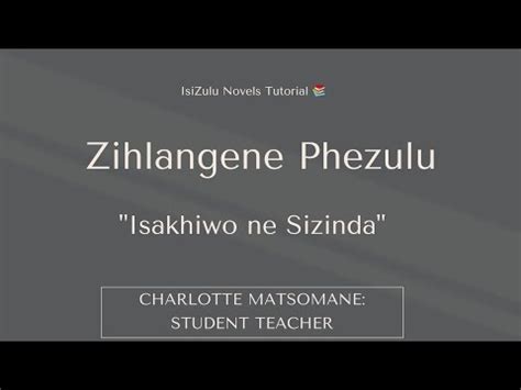 Zihlangene Phezulu: Isakhiwo ne Sizinda - YouTube