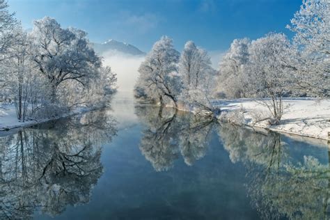 Bavarian Winter Landscape Germany. By Achim Thomae. [2048 x 1366] | 冬の ...