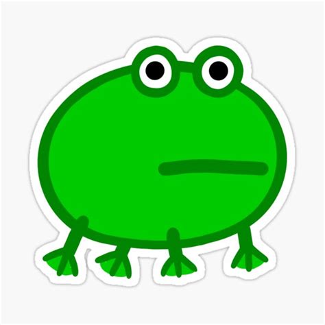 "peppa frog" Sticker by annnacb | Redbubble