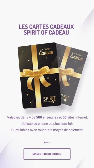 Télécharger Spirit Of Cadeau pour iPhone sur l'App Store (Finance)