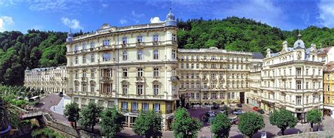 Grandhotel Pupp in Karlovy Vary, Czech Republic. The hotel Queen Latifa ...