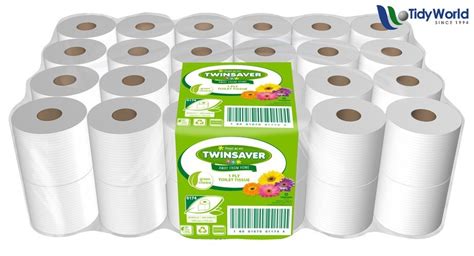 Twinsaver 1 Ply Toilet Paper x 48 rolls - Tidy World