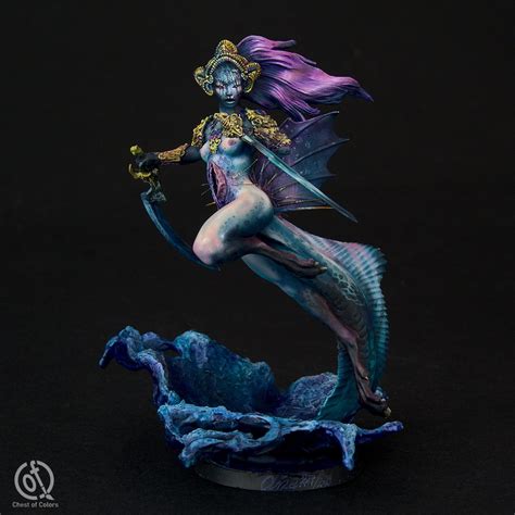 Daemon Princess of Slaanesh, originally: Nymert by Anna "Ańa" Machowska · Putty&Paint