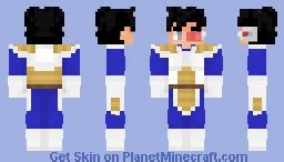 Vegeta from Dragon Ball Z Minecraft Skin