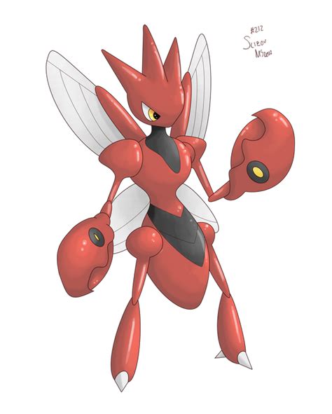 212 Scizor by pokemon-countdown on DeviantArt