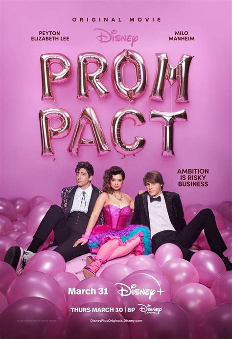 Disney Channel and Disney+ Reveal Trailer and Key Art for "Prom Pact" - LaughingPlace.com