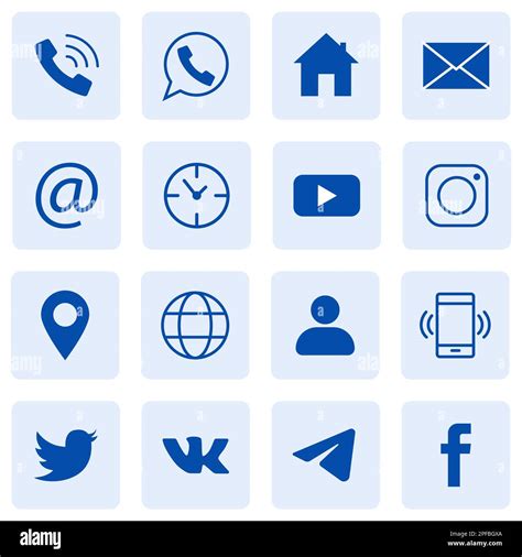 A set of communication signs and symbols. For mobile devices and the ...