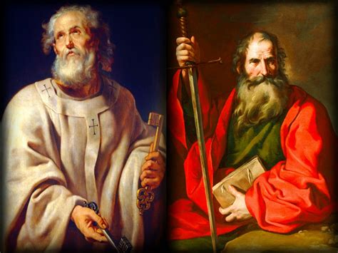 Holy Mass images...: Saints Peter and Paul the Apostle