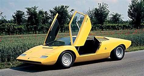 Les concepts Bertone: Lamborghini Countach LP500 (1971)