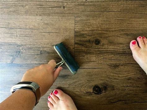 How to Repair Luxury Vinyl Plank Flooring - The Palette Muse