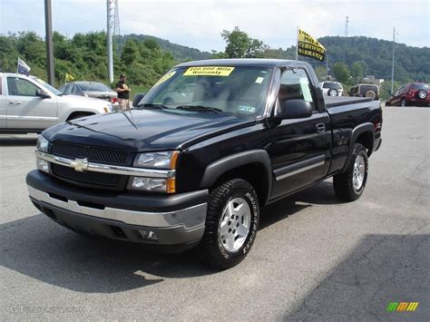 2005 Black Chevrolet Silverado 1500 Z71 Regular Cab 4x4 #16899889 Photo #6 | GTCarLot.com - Car ...