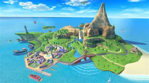 Stage Wuhu Island [WiiU] | Super Smash Bros. Ultimate