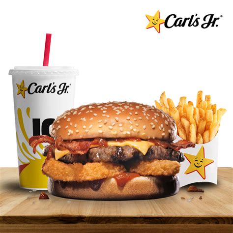 [Carl’s Jr.] Western Bacon Cheeseburger® Combo [Redeem In Store] [take-away or dine in] | Lazada ...