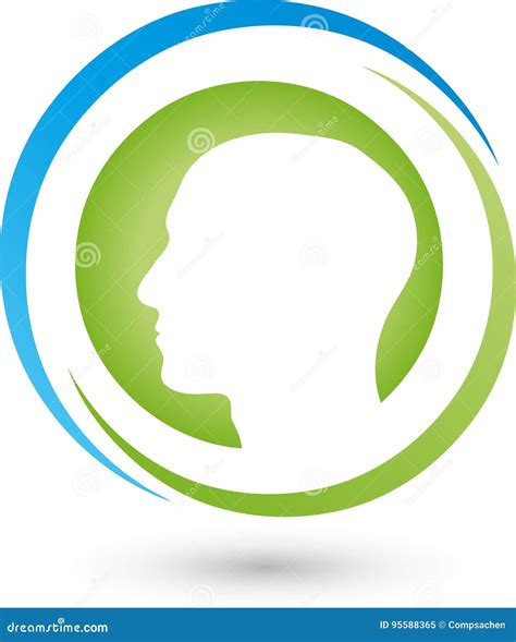 Face, Head and Circle, Man and Head Logo Stock Vector - Illustration of lawyers, colored: 95588365