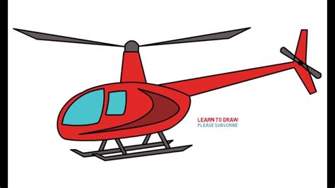 How To Draw A Helicopter For Kids Learn how to draw helicopter pictures ...